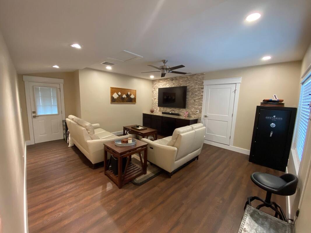 Living space remodel