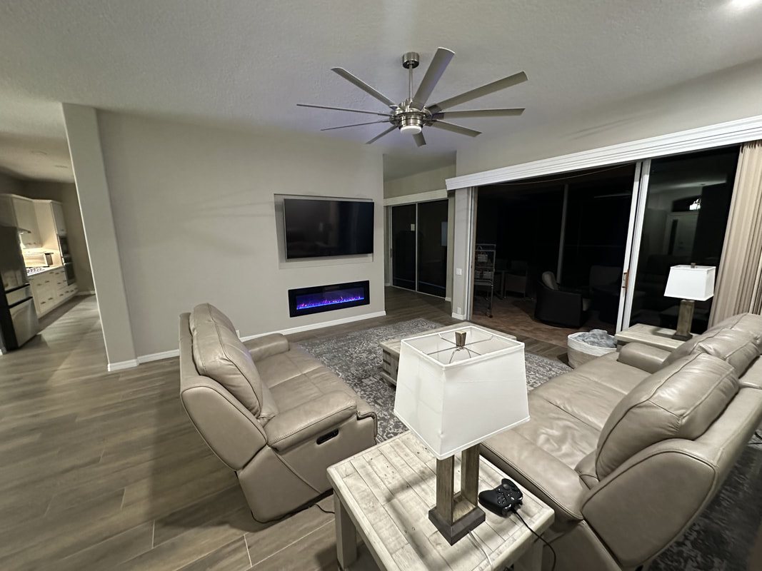 Media room remodel